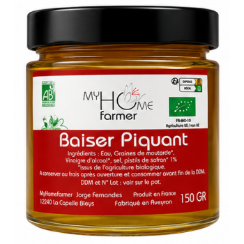 Baiser Piquant Moutarde au safran