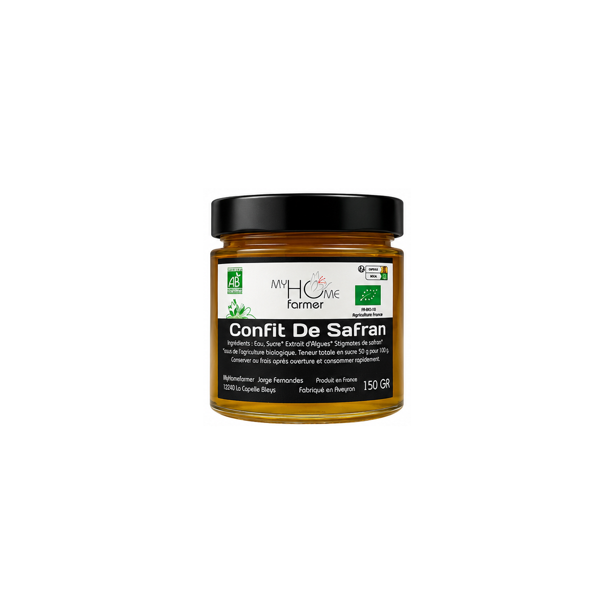 confit de safran bio