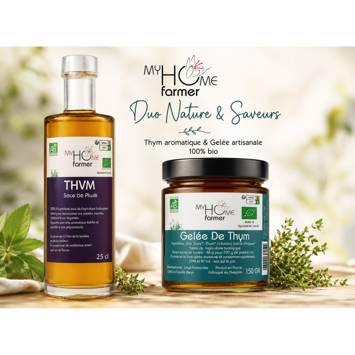 Duo de thym
